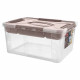 Контейнер для хранения Econova Grand Box (433224414) 390х290х180 мм 15,3 л с замком и органайзером