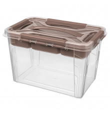Контейнер для хранения Econova Grand Box (433224214) 290х190х180 мм 6,65 л с замком и органайзером