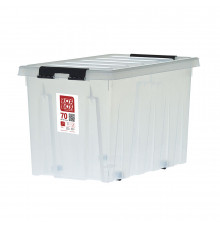 Контейнер для хранения Rox Box (070Д-00.07) 589х396х375 мм 70 л с крышкой и роликами