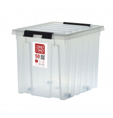 Контейнер для хранения Rox Box (050-00.07) 500х390х405 мм 50 л с крышкой и роликами