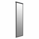 Дверь-купе 883x2252 мм зеркало/черный матовый Elegant