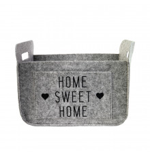 Органайзер для хранения Sweet Home 370х280х270 мм складной светло-серый