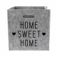 Органайзер для хранения Sweet Home 300х300х300 мм складной светло-серый