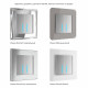 Умный выключатель сенсорный Werkel Minimir Home (a048324) двухклавишный скрытая установка серебро
