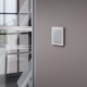 Умный выключатель сенсорный Werkel Minimir Home (a048324) двухклавишный скрытая установка серебро