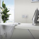 Умный выключатель сенсорный Werkel Minimir Home (a048324) двухклавишный скрытая установка серебро