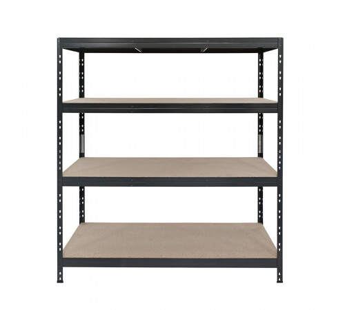 Стеллаж металлический черный AR Shelving 1800x1600x600 мм 4 полки Стеллаж металлический черный AR Shelving 1800x1600x600 мм 4 полки