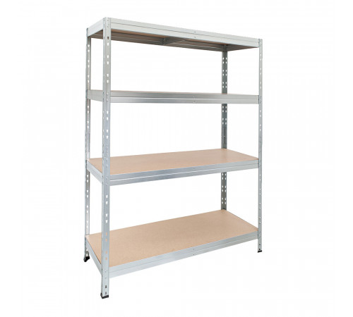 Стеллаж металлический серый AR Shelving Rivet Stabil 1800x1200x450 мм 4 полки Стеллаж металлический серый AR Shelving Rivet Stabil 1800x1200x450 мм 4 полки