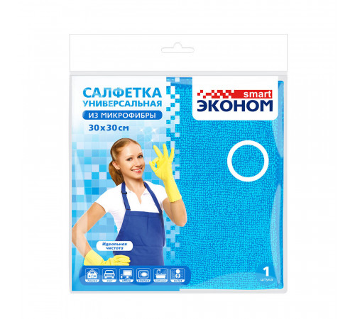 Салфетка микрофибра 30х30 см Салфетка микрофибра 30х30 см