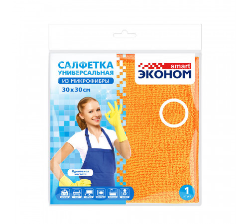 Салфетка микрофибра 30х30 см Салфетка микрофибра 30х30 см