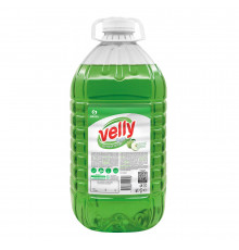 Средство Grass Velly для мытья посуды зеленое яблоко 5 л