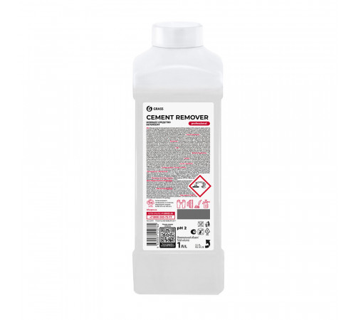 Средство Grass Cement Remover для уборки после ремонта 1 л Средство Grass Cement Remover для уборки после ремонта 1 л