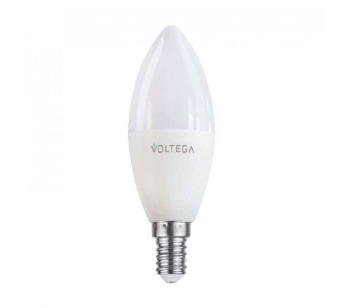Лампа умная Voltega Wi-Fi bulbs светодиодная диммируемая E14 5 Вт теплый/холодный 2700-6500 К IP20 свеча Лампа умная Voltega Wi-Fi bulbs светодиодная диммируемая E14 5 Вт теплый/холодный 2700-6500 К IP20 свеча