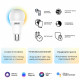 Лампа умная Gauss Smart Home светодиодная диммируемая E27 8,5 Вт теплый/холодный 2700-6500 К IP20 груша