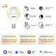 Лампа умная Gauss Smart Home светодиодная диммируемая E27 10 Вт теплый 2700 К IP20 груша