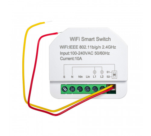 Умное Wi-Fi реле Sibling Smart Home Powerswitch-M2 mini белое Умное Wi-Fi реле Sibling Smart Home Powerswitch-M2 mini белое