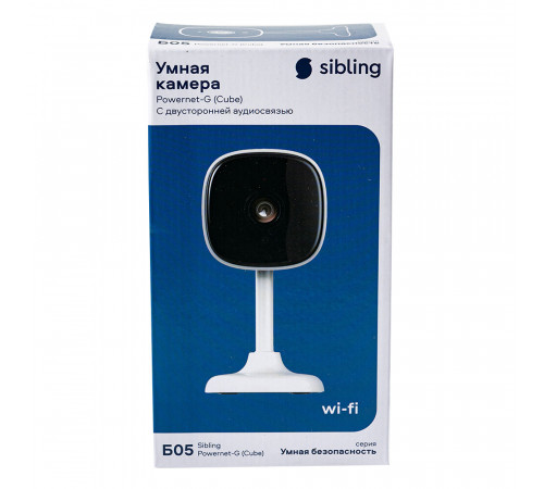 IP-камера Sibling Smart Home Powernet-G(Cube) домашняя белая IP-камера Sibling Smart Home Powernet-G(Cube) домашняя белая