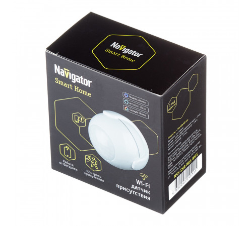Умный датчик присутствия Navigator Smart Home NSH-SNR-M01 белый