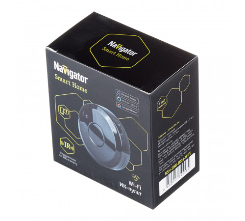 Умный пульт Navigator Smart Home NSH-SNR-IR01 черный Умный пульт Navigator Smart Home NSH-SNR-IR01 черный