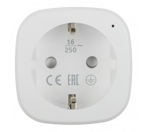 Умная розетка Navigator NSH-ST-01-WiFi (14555) белая с заземлением Умная розетка Navigator NSH-ST-01-WiFi (14555) белая с заземлением