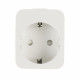 Умная розетка Gauss Smart Home (5510122) белая с заземлением