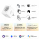 Умная розетка Gauss Smart Home (5510122) белая с заземлением