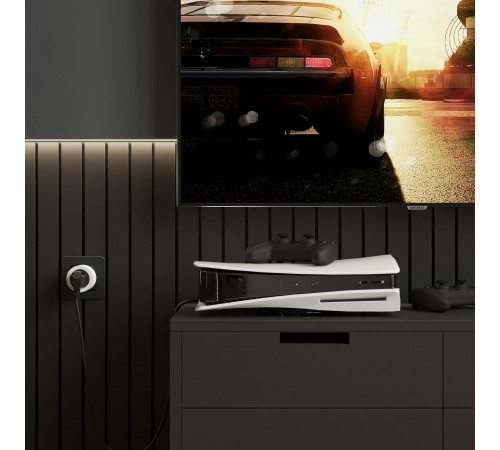 Умная розетка Elektrostandard Minimir Home (a060311) белая с заземлением Умная розетка Elektrostandard Minimir Home (a060311) белая с заземлением