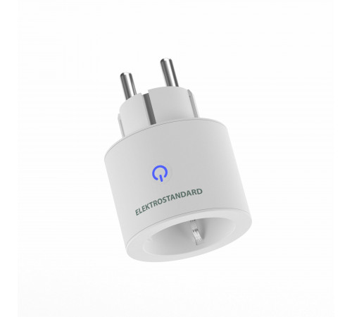 Умная розетка Elektrostandard Minimir Home (a060311) белая с заземлением Умная розетка Elektrostandard Minimir Home (a060311) белая с заземлением