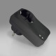 Умная розетка Elektrostandard Minimir Home (a054336) черная матовая с заземлением