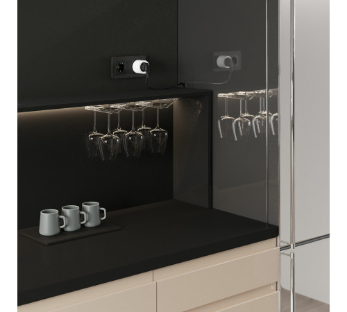 Умная розетка Elektrostandard Minimir Home (a060311) белая с заземлением Умная розетка Elektrostandard Minimir Home (a060311) белая с заземлением