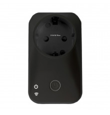 Умная розетка Elektrostandard Minimir Home (a054336) черная матовая с заземлением