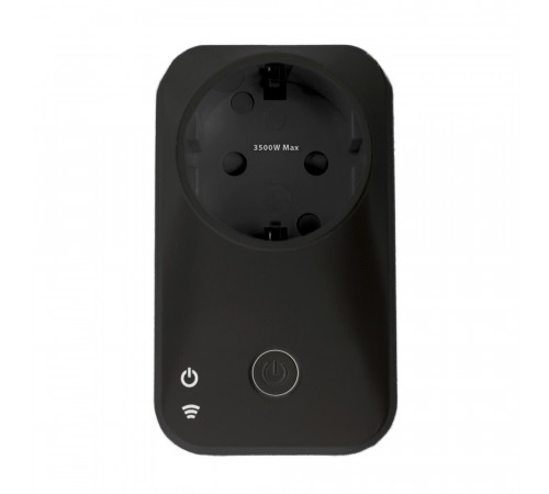 Умная розетка Elektrostandard Minimir Home (a054336) черная матовая с заземлением Умная розетка Elektrostandard Minimir Home (a054336) черная матовая с заземлением