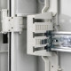 Щит распределительный навесной EKF PROxima ЩРН-ПГ-54 пластиковый IP65 625х450х155 мм 54 модуля прозрачная дверь серый