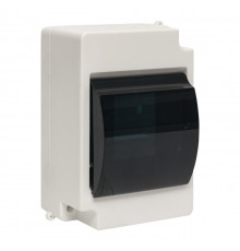Коробка под автомат EKF PROxima КМПН 1/4 IP30 65х100х140 мм 4 модуля с дверцей светло-серая