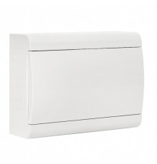 Щит распределительный навесной SlimBox ЩРН-П-12 пластиковый IP41 261х197х95 мм 12 модулей белая дверь