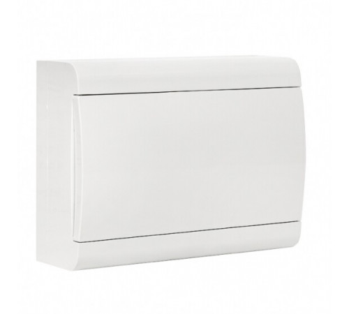 Щит распределительный навесной SlimBox ЩРН-П-12 пластиковый IP41 261х197х95 мм 12 модулей белая дверь Щит распределительный навесной SlimBox ЩРН-П-12 пластиковый IP41 261х197х95 мм 12 модулей белая дверь