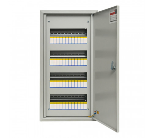 Щит распределительный встраиваемый EKF ЩРВ-48 стальной IP31 340х650х120 мм 48 модулей с замком Щит распределительный встраиваемый EKF ЩРВ-48 стальной IP31 340х650х120 мм 48 модулей с замком