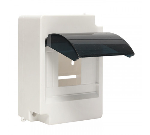 Коробка под автомат EKF PROxima КМПН 1/4 IP30 65х100х140 мм 4 модуля с дверцей светло-серая Коробка под автомат EKF PROxima КМПН 1/4 IP30 65х100х140 мм 4 модуля с дверцей светло-серая