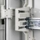 Щит распределительный навесной EKF PROxima ЩРН-ПГ-36 пластиковый IP65 625х345х155 мм 36 модулей прозрачная дверь серый