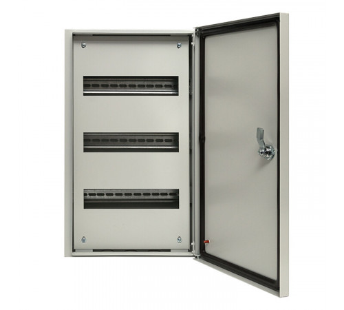 Щит распределительный навесной EKF Basic ЩРН-36 стальной IP54 520х310х120 мм 36 модулей с замком Щит распределительный навесной EKF Basic ЩРН-36 стальной IP54 520х310х120 мм 36 модулей с замком