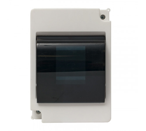 Коробка под автомат EKF PROxima КМПН 1/4 IP30 65х100х140 мм 4 модуля с дверцей светло-серая Коробка под автомат EKF PROxima КМПН 1/4 IP30 65х100х140 мм 4 модуля с дверцей светло-серая