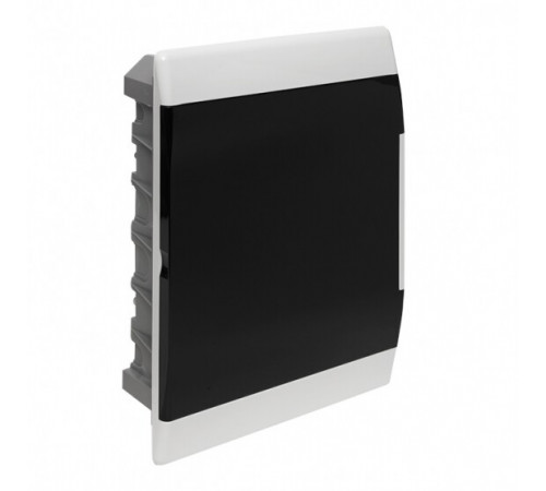 Щит распределительный встраиваемый EKF SlimBox PROxima ЩРВ-П-24 пластиковый IP41 366х100х295 мм 24 модуля прозрачная дверь серый Щит распределительный встраиваемый EKF SlimBox PROxima ЩРВ-П-24 пластиковый IP41 366х100х295 мм 24 модуля прозрачная дверь серый