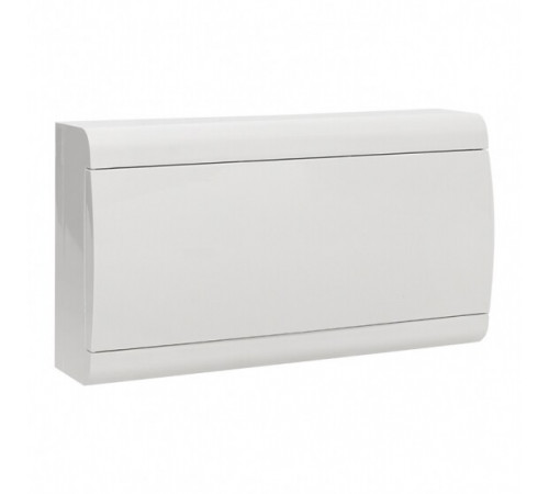 Щит распределительный навесной SlimBox ЩРН-П-18 пластиковый IP41 369х197х95 мм 18 модулей белая дверь Щит распределительный навесной SlimBox ЩРН-П-18 пластиковый IP41 369х197х95 мм 18 модулей белая дверь