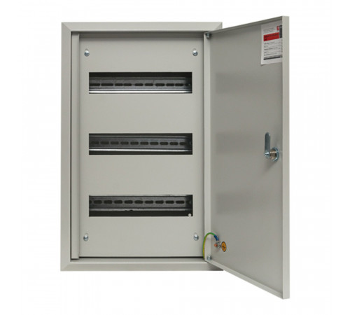 Щит распределительный встраиваемый EKF ЩРВ-36 стальной IP31 520х340х120 мм 36 модулей с замком Щит распределительный встраиваемый EKF ЩРВ-36 стальной IP31 520х340х120 мм 36 модулей с замком