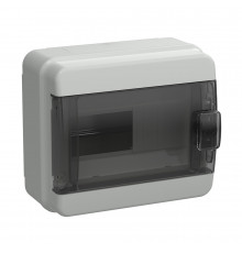 Щит распределительный навесной IEK Tekfor КМПн-8 пластиковый IP65 178х114х204 мм 8 модулей прозрачная дверь
