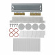Щит распределительный навесной IEK Tekfor КМПн-6 пластиковый IP65 178х114х168 мм 6 модулей прозрачная дверь