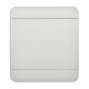 Щит распределительный навесной IEK Tekfor ЩРН-П-8 пластиковый IP41 240х102х218 мм 8 модулей прозрачная дверь