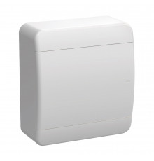 Щит распределительный навесной IEK Tekfor ЩРН-П-8 пластиковый IP41 240х102х218 мм 8 модулей прозрачная дверь