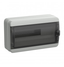 Щит распределительный навесной IEK Tekfor КМПн-18 пластиковый IP65 245х153х408 мм 18 модулей прозрачная дверь