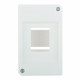 Щит распределительный Legrand Mini S IP30 48х87х140 мм 4 модуля белый